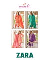 Zara By Aanchi Shimmer Jacquard Kurti With Bottom Dupatta Wholesale Online